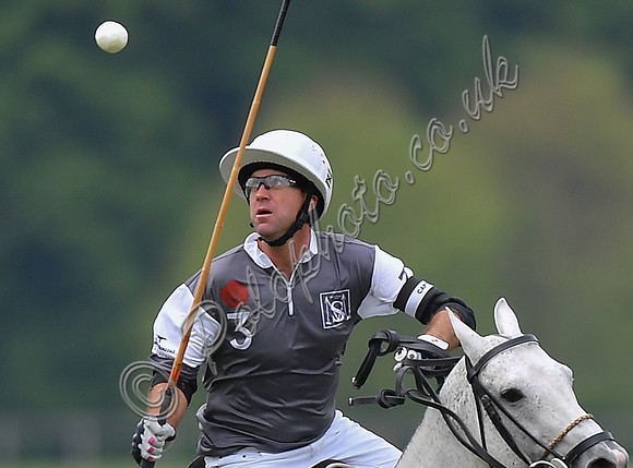 Treading in time at polo match