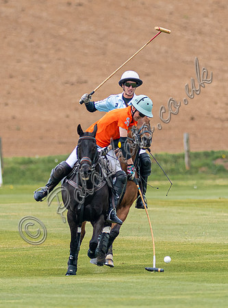 Polo action, 2022 Tyro Cup, Cowdray Park Polo Club