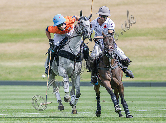 Polo action, 2025 Gold Cup, Cowdray Park Polo Club