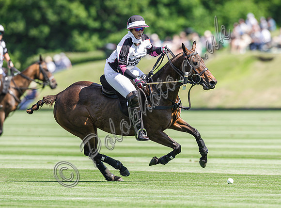 Polo action, 2025 Gold Cup quarter finals, Cowdray Park Polo Club