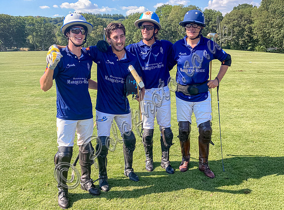 Polo action, 2025 Gold Cup quarter finals, Cowdray Park Polo Club