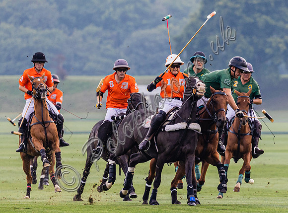 Polo action, 2022, The Farewell Cup, Cowdray Park Polo Club