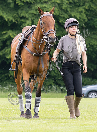 Polo action, June 12 Goal, Cirencester Park