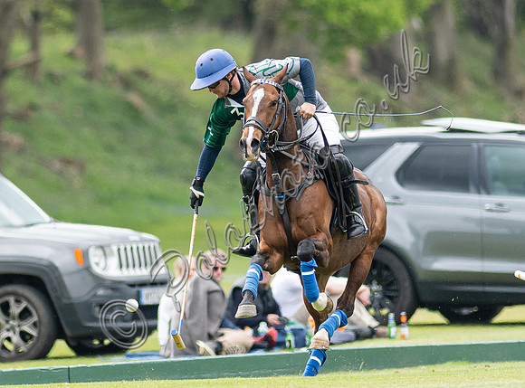 Polo action, 2022 May 4 Goal Spring Cup, Cowdray Park Polo Club