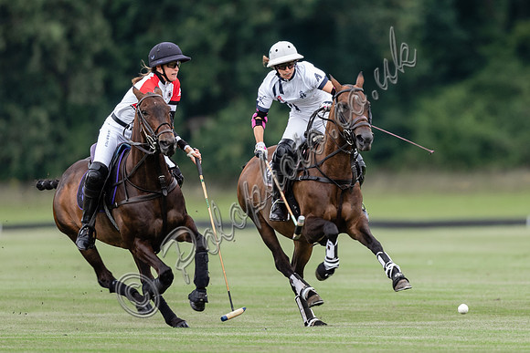 Polo action, VL Ladies 18 Goal, Cirencester Park
