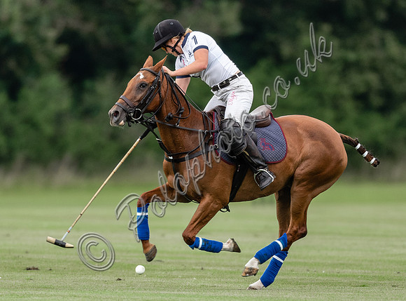 Polo action, VL Ladies 18 Goal, Cirencester Park