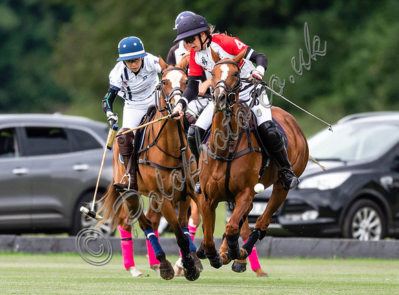 Polo action, VL Ladies 18 Goal, Cirencester Park