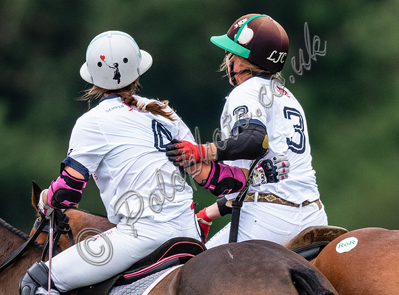 Polo action, VL Ladies 18 Goal, Cirencester Park