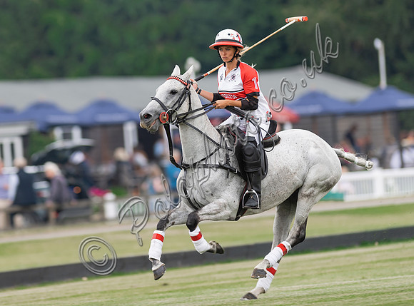 Polo action, VL Ladies 18 Goal, Cirencester Park