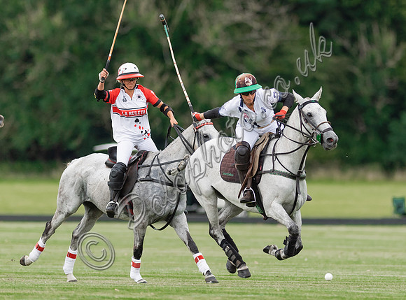 Polo action, VL Ladies 18 Goal, Cirencester Park