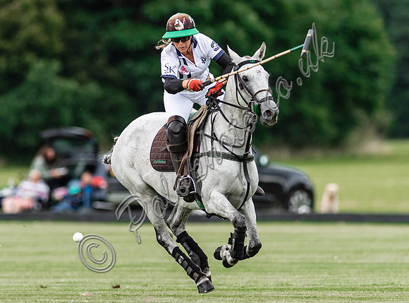 Polo action, VL Ladies 18 Goal, Cirencester Park