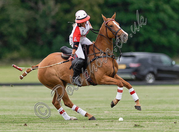 Polo action, VL Ladies 18 Goal, Cirencester Park