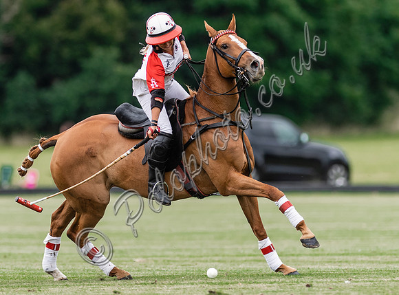 Polo action, VL Ladies 18 Goal, Cirencester Park
