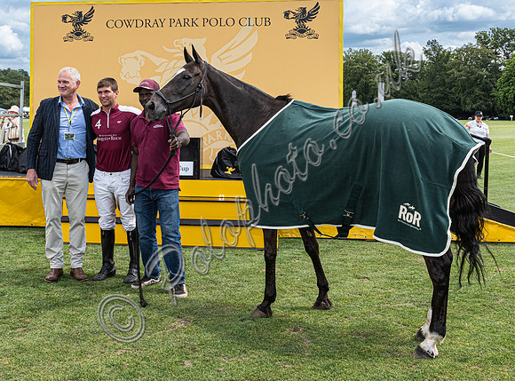 Ellerston Cup, Gold Cup semi-final presentationPolo action, 2023 Gold Cup, Cowdray Park Polo Club