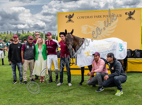 Ellerston Cup, Gold Cup semi-final presentationPolo action, 2023 Gold Cup, Cowdray Park Polo Club