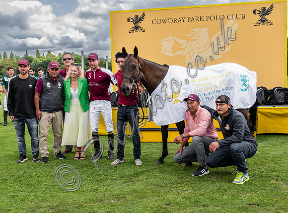 Ellerston Cup, Gold Cup semi-final presentationPolo action, 2023 Gold Cup, Cowdray Park Polo Club