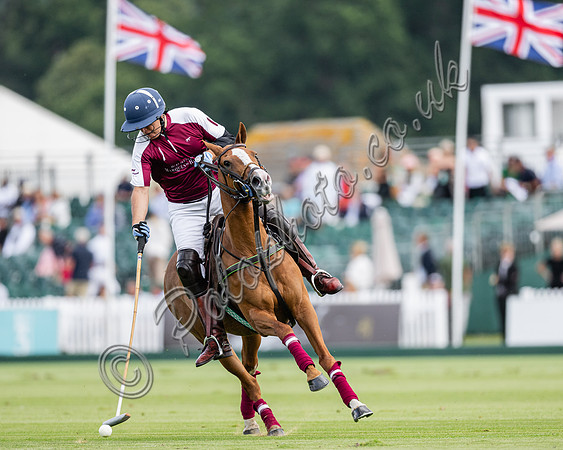 Polo action, 2023 Gold Cup, Cowdray Park Polo Club