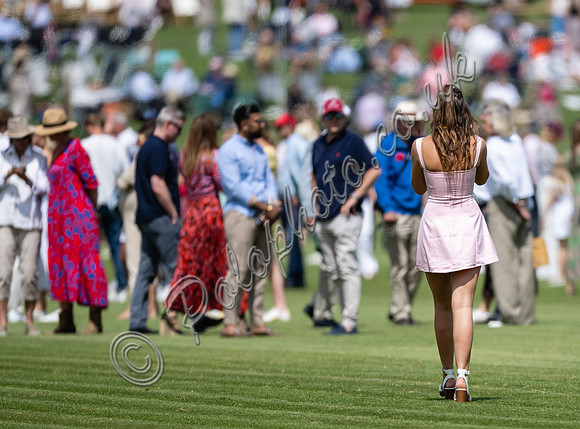 Polo action, 2023 Gold Cup, Cowdray Park Polo Club