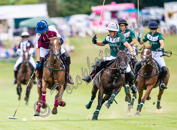 Polo action, 2023 Gold Cup, Cowdray Park Polo Club
