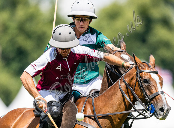 Polo action, 2023 Gold Cup, Cowdray Park Polo Club