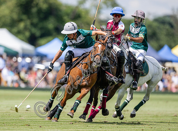 Polo action, 2023 Gold Cup, Cowdray Park Polo Club
