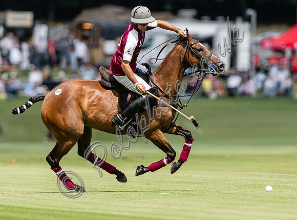 Polo action, 2023 Gold Cup, Cowdray Park Polo Club