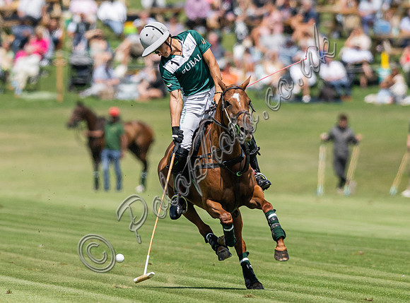 Polo action, 2023 Gold Cup, Cowdray Park Polo Club