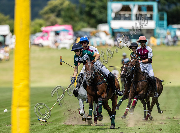 Polo action, 2023 Gold Cup, Cowdray Park Polo Club