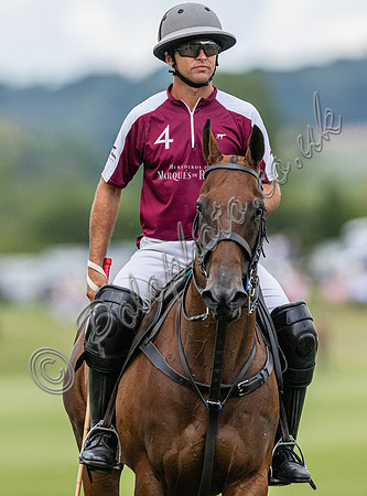 Polo action, 2023 Gold Cup, Cowdray Park Polo Club