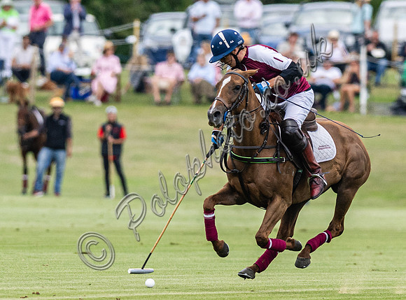 Polo action, 2023 Gold Cup, Cowdray Park Polo Club
