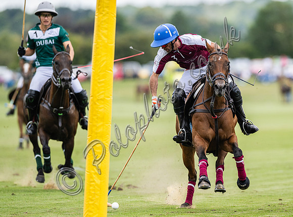 Polo action, 2023 Gold Cup, Cowdray Park Polo Club