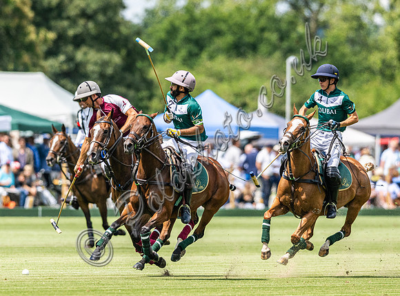 Polo action, 2023 Gold Cup, Cowdray Park Polo Club
