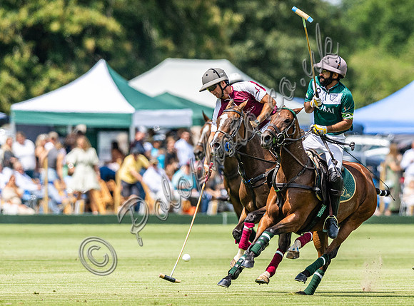 Polo action, 2023 Gold Cup, Cowdray Park Polo Club