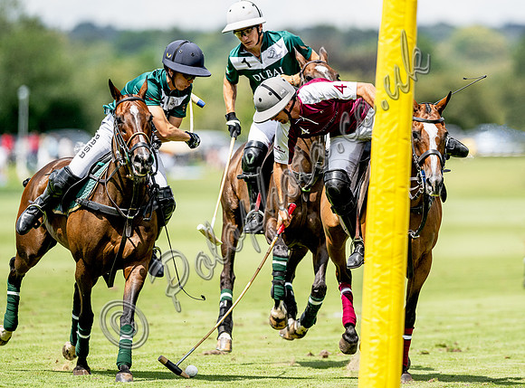 Polo action, 2023 Gold Cup, Cowdray Park Polo Club
