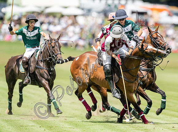 Polo action, 2023 Gold Cup, Cowdray Park Polo Club