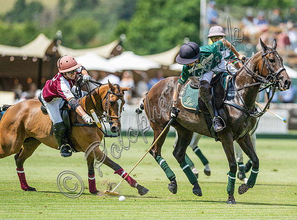 Polo action, 2023 Gold Cup, Cowdray Park Polo Club