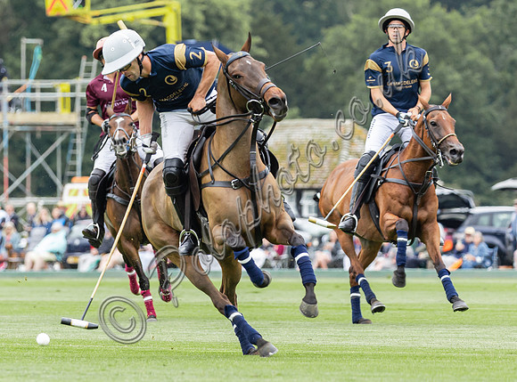 Polo action, 2024, Cowdray Park Polo Club