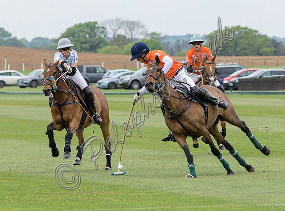 Polo action, 2022 Tyro Cup, Cowdray Park Polo Club