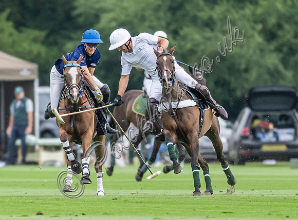 Polo action, 2024 Gold Cup, Cowdray Park Polo Club
