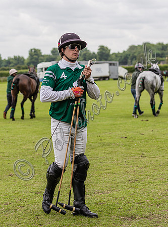Polo action, Warwickshire Cup 2024 at Cirencester Park