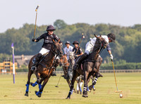 Polo action, County Cup 2025 league match, Cirencester Park