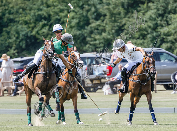 Polo action, 2025 Gold Cup, Cowdray Park Polo Club