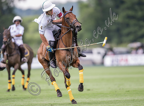 Polo action, 2024 Gold Cup, Cowdray Park Polo Club