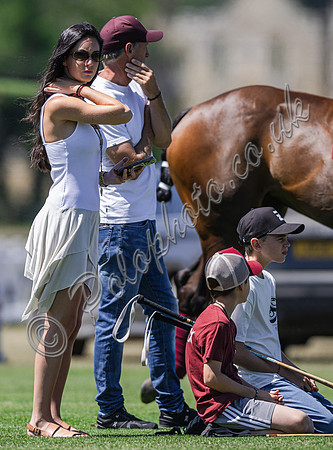 Polo action, 2025 Gold Cup quarter finals, Cowdray Park Polo Club
