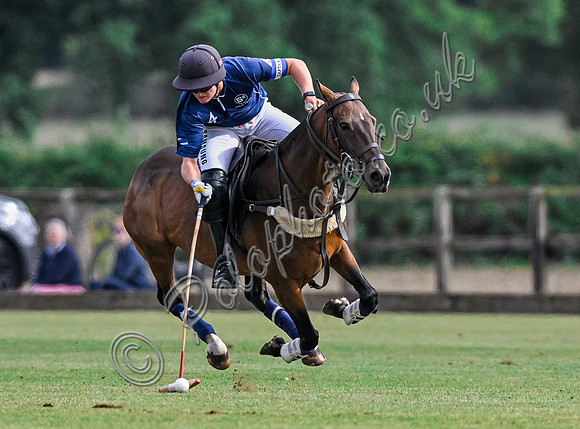 Polo action, Wichenford Bowl 2025 semi-final match, Beaufort Polo Club