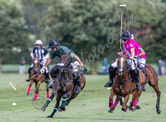 Polo action, 2024 Gold Cup, Cowdray Park Polo Club