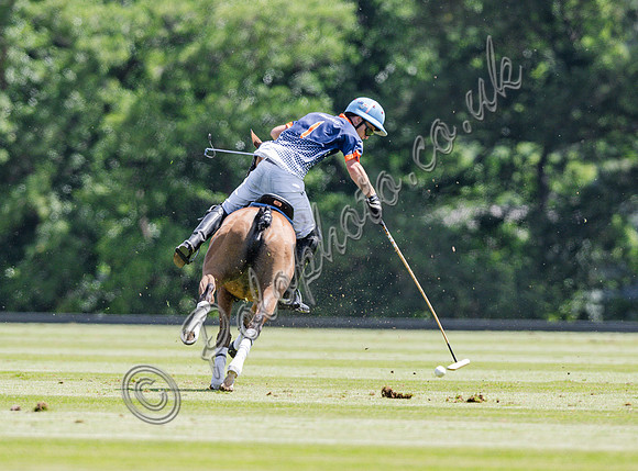 olo action, 2025 Gold Cup, Cowdray Park Polo Club
