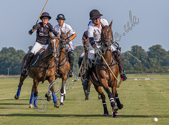 Polo action, County Cup 2025 league match, Cirencester Park