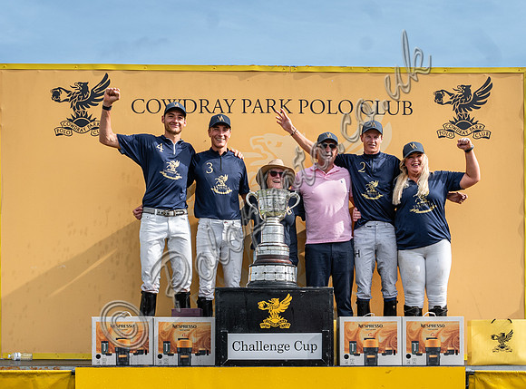 Polo action, Challenge Cup 2024, Cowdray Park Polo Club