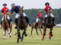 Polo action, County Cup 2025 league match, Cirencester Park